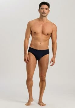 Cotton Superior Brief Midnight Navy (073085) -Hanro cotton superior brief midnight navy 073085 2