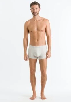 Cotton Superior Pants Grey Melange (073086) -Hanro cotton superior pants grey melange 073086 2