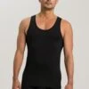 Cotton Superior Tank Top Black (073087) 1 Cotton Superior Tank Top Black (073087) -Hanro cotton superior tank top black 073087
