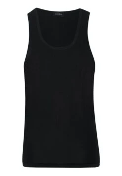 Cotton Superior Tank Top Black (073087) -Hanro cotton superior tank top black 073087 4