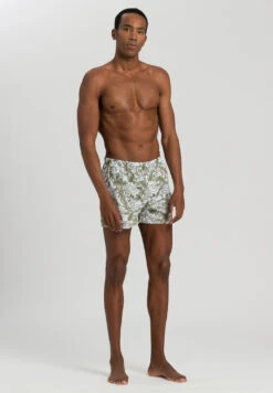 Fancy Woven Boxer Bold Botanic Print (074013) 10 Fancy Woven Boxer Bold Botanic Print (074013) -Hanro fancy woven boxer bold botanic print 074013 2