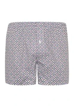 Fancy Woven Boxer Elemental Print (074013) -Hanro fancy woven boxer elemental print 074013 4