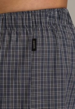 Fancy Woven Boxer Grey Check (074013) 9 Fancy Woven Boxer Grey Check (074013) -Hanro fancy woven boxer grey check 074013 3
