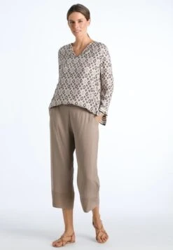 Favourites Crop Pants Cobblestone (071859) -Hanro favourites crop pants cobblestone 071859 2