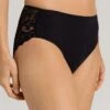 Hanro Moments Midi Brief Black (071480) -Hanro hanro moments midi brief black 071480