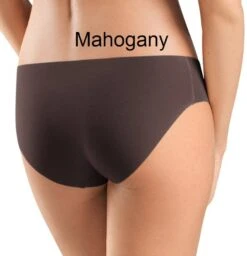 Invisible Cotton Midi Brief Mahogany (071227) -Hanro invisible cotton midi brief mahogany 071227 3