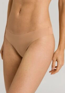 Invisible Cotton Thong Beige (071225)