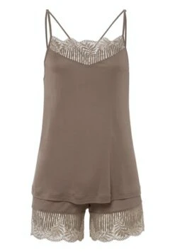 Irini Sleeveless Short Pajama Seagrass (076879) -Hanro irini sleeveless short pajama seagrass 076879 6