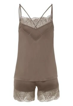 Irini Sleeveless Short Pajama Seagrass (076879) -Hanro irini sleeveless short pajama seagrass 076879 7