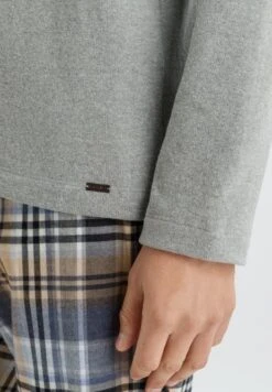 Jasper Shirt Ash Melange (075215) -Hanro jasper shirt ash melange 075215 3