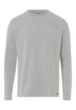 Jasper Shirt Ash Melange (075215) -Hanro jasper shirt ash melange 075215 4