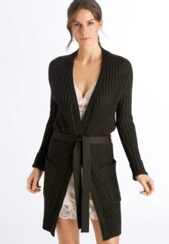 Knits Cardigan Strong Olive (078547)