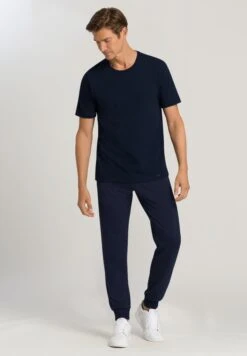 Leisure Long Pants Black Iris (075071) -Hanro leisure long pants black iris 075071 2