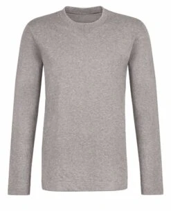 Leisure Sweater Grey Melange (075072) -Hanro leisure sweater grey melange 075072 2