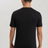 Living Shirt Crew Neck Black (075050) 1 Living Shirt Crew Neck Black (075050) -Hanro living shirt crew neck black 075050
