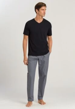 Living Shirt V-Neck Black 075051) -Hanro living shirt v neck black 075051 2