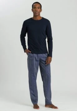 Living Shirts Long Sleeve Deep Navy (075053) -Hanro living shirts long sleeve deep navy 075053 2