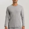 Living Shirts Long Sleeve Grey Melange (075053)