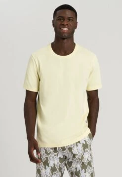Living Shirts Short Sleeve Shirt Pastel Yellow (075050)