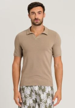 Loungy Summer Short Sleeve Shirt V-Neck Coin (075918)