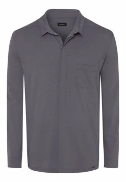 Luca Button Shirt Concrete (075646) -Hanro luca button shirt concrete 075646 4