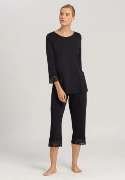 Moments Crop Pajama Black (077928)