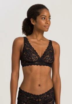 Moments Lace Soft Bra Black (071465)