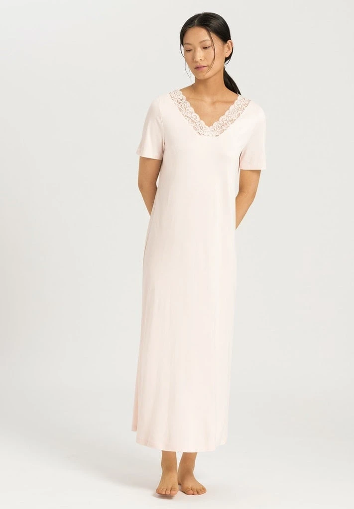 Moments Long Nightdress Chrystal Pink (077933) 3 Moments Long Nightdress Chrystal Pink (077933)
