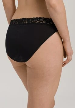 Moments Mini Brief Black (071481) -Hanro moments mini brief black 071481 1