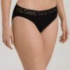 Moments Mini Brief Black (071481) 1 Moments Mini Brief Black (071481) -Hanro moments mini brief black 071481