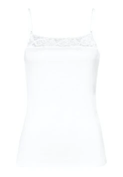 Moments Spaghetti Top White (071484) -Hanro moments spaghetti top white 071484 2