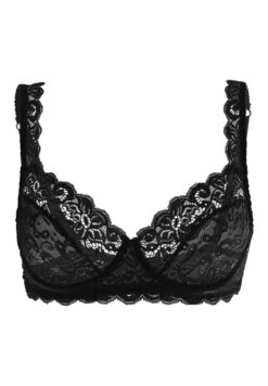 Moments U/Wire Bra Black (071467) -Hanro moments u wire bra black 071467 2