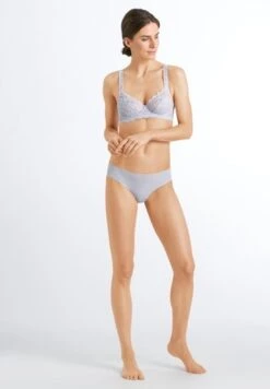 Moments U/Wire Bra Lavender Frost (071467) -Hanro moments u wire bra lavender frost 071467 2