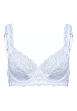 Moments U/Wire Bra Lavender Frost (071467) -Hanro moments u wire bra lavender frost 071467 4