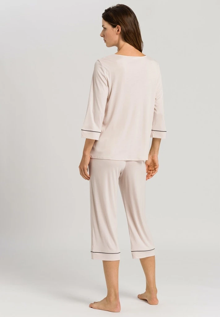 Natural Comfort Crop Pajama Almond (077965) 4 Natural Comfort Crop Pajama Almond (077965) - Afbeelding 2