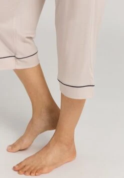 Natural Comfort Crop Pajama Almond (077965) 9 Natural Comfort Crop Pajama Almond (077965) -Hanro natural comfort crop pajama almond 077965 3