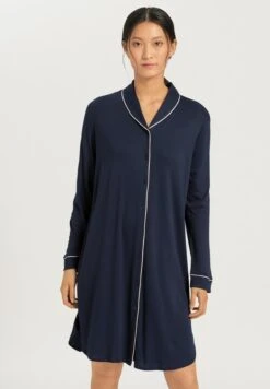 Natural Comfort Long Sleeve Nightdress Deep Navy (077964)