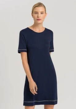 Natural Comfort Short Sleeve Nightdress Deep Navy (077963)
