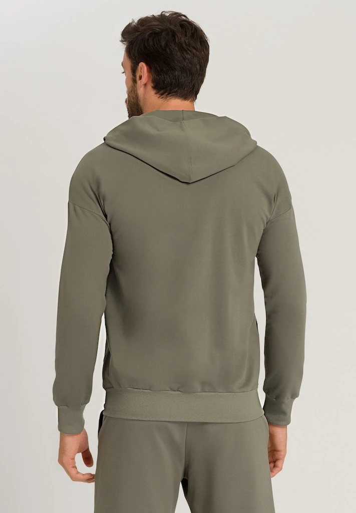 Natural Living Hoodie Jacket Antique Green (075957) 3 Natural Living Hoodie Jacket Antique Green (075957) - Afbeelding 2