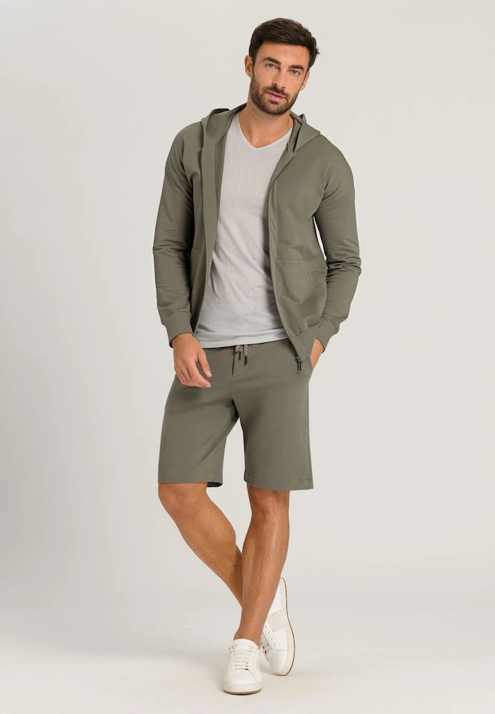 Natural Living Hoodie Jacket Antique Green (075957) 4 Natural Living Hoodie Jacket Antique Green (075957) - Afbeelding 3