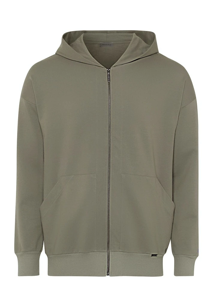 Natural Living Hoodie Jacket Antique Green (075957) 6 Natural Living Hoodie Jacket Antique Green (075957) - Afbeelding 5