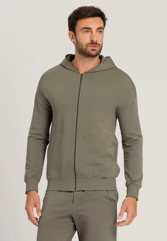 Natural Living Hoodie Jacket Antique Green (075957) 2 Natural Living Hoodie Jacket Antique Green (075957)