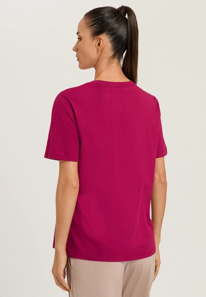 Natural Short Sleeve Shirt Intense Garnet (078662) 4 Natural Short Sleeve Shirt Intense Garnet (078662) - Afbeelding 2