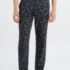Night & Day Long Pants Floral Paisley Print (075216)