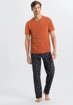 Night & Day Long Pants Floral Paisley Print (075216) -Hanro night day long pants floral paisley print 075216 2