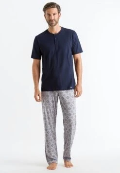 Night & Day Long Pants Round Ornament (075216) 10 Night & Day Long Pants Round Ornament (075216) -Hanro night day long pants round ornament 075216 2