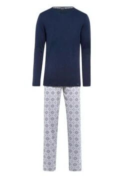 Night & Day Long Pyjama Round Ornament (075111) -Hanro night day long pyjama round ornament 075111 3