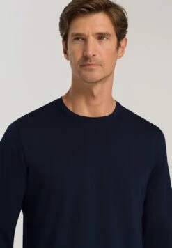 Night & Day Long Sleeve Black Iris (075431) -Hanro night day long sleeve black iris 075431 3