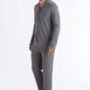 Night & Day Long Sleeve Pyjama Medium Melange (075587)