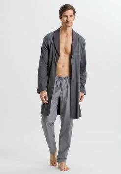 Night & Day Robe Medium Melange (075135) -Hanro night day robe medium melange 075135 2
